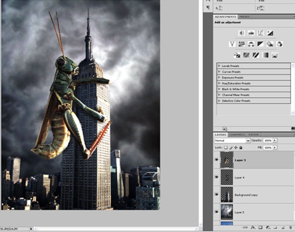 Creation of Hopzilla: Step 4